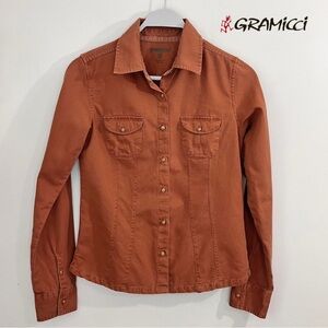 Gramicci Women’s Garment-Dyed Shrunken Shirt